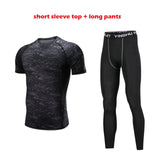 Men Sportswear Black Compression