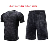 Men Sportswear Black Compression