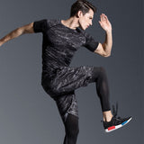 Men Sportswear Black Compression