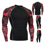 2pcs / set Men's Workout Sports Suit Gym