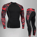 2pcs / set Men's Workout Sports Suit Gym