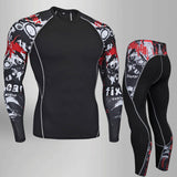 2pcs / set Men's Workout Sports Suit Gym