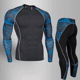 2pcs / set Men's Workout Sports Suit Gym