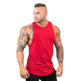 Skull Bodybuilding Stringer Tank Tops men